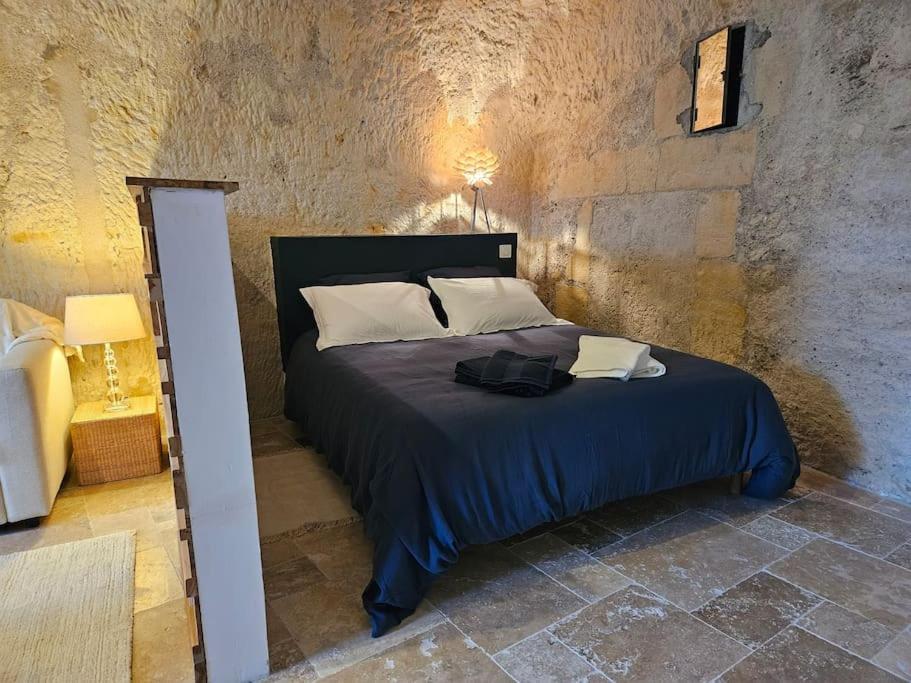 Charmante Maison Troglodyte Loire Valley Rochecorbon Exteriör bild