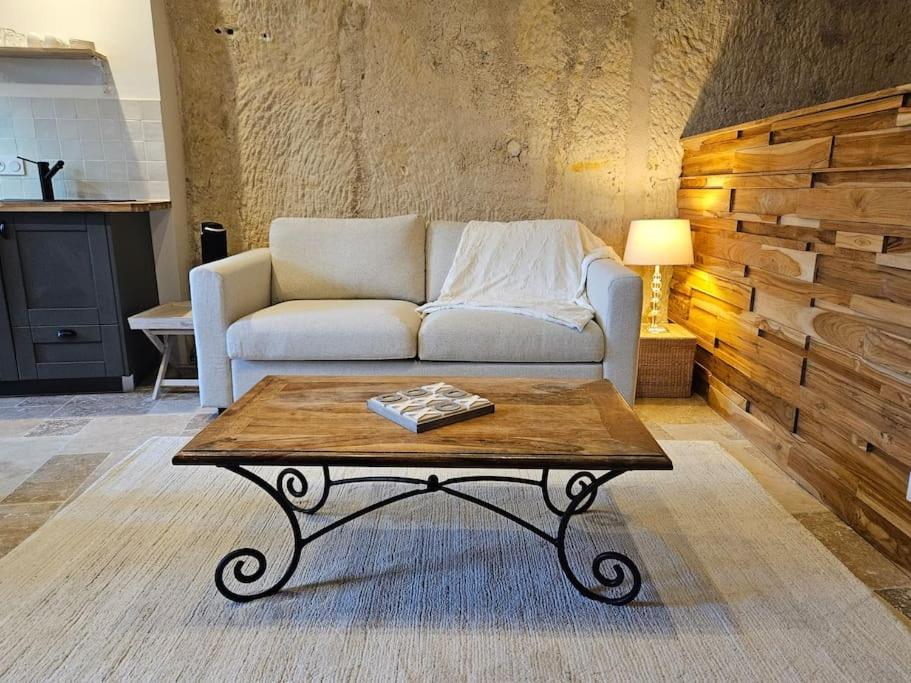 Charmante Maison Troglodyte Loire Valley Rochecorbon Exteriör bild